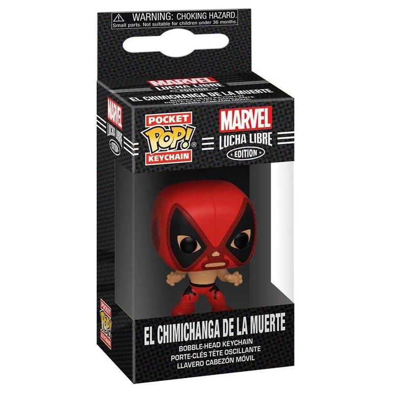 Funko POP Keychain: Marvel Luchadores- Deadpool