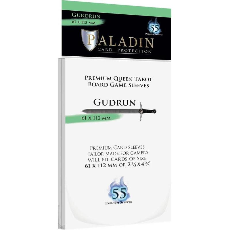 Paladin Sleeves - Gudrun Premium Queen Tarot 61x112mm (55 Sleeves)