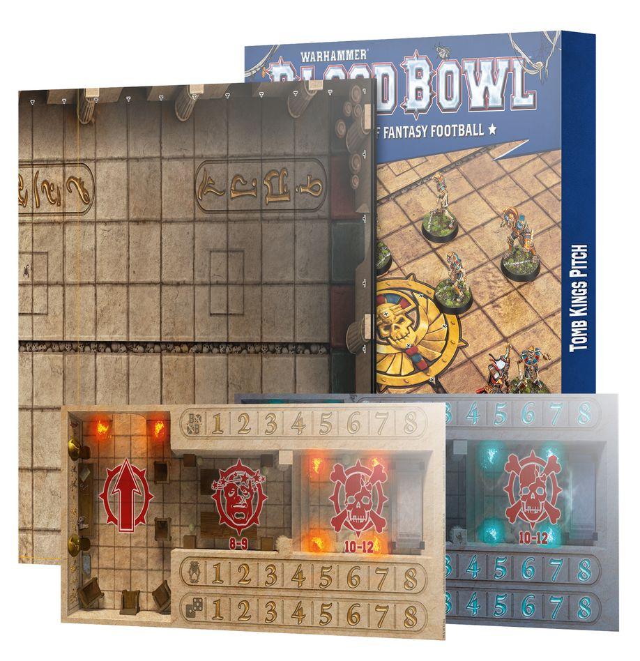 B/Bowl: Tomb Kings Team Pitch & Dugouts (202-60)