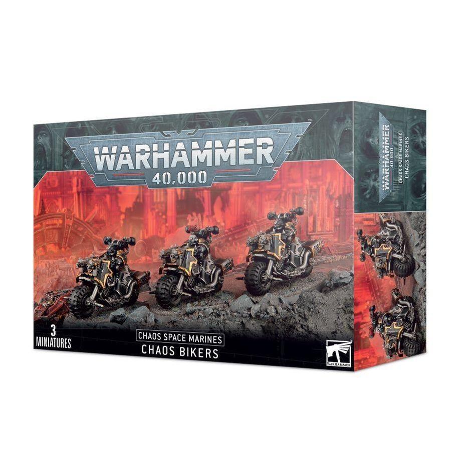 Chaos Space Marines Bikers (43-08)