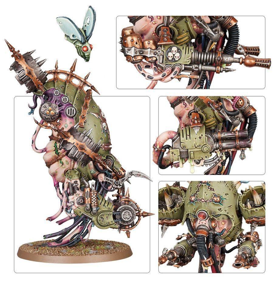 Death Guard Foetid Bloat-Drone / FAULGASDROHNE (43-54)