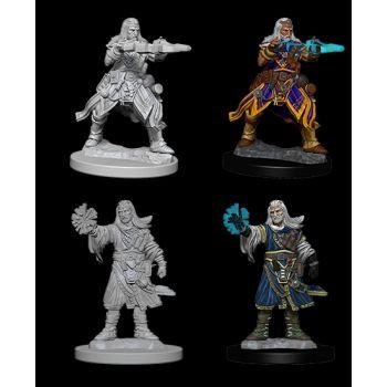 Pathfinder Deep Cuts Unpainted Miniatures: W6 Male Human Wizard