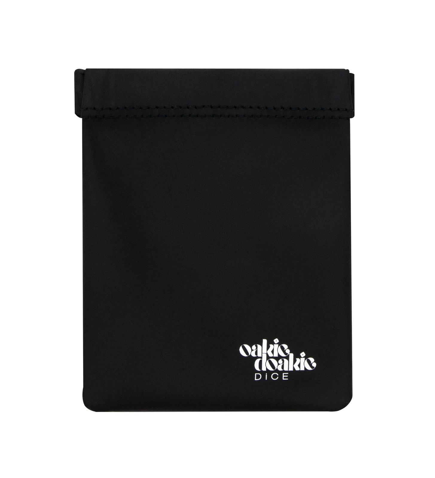 Oakie Doakie Dice Würfelbeutel klein - schwarz