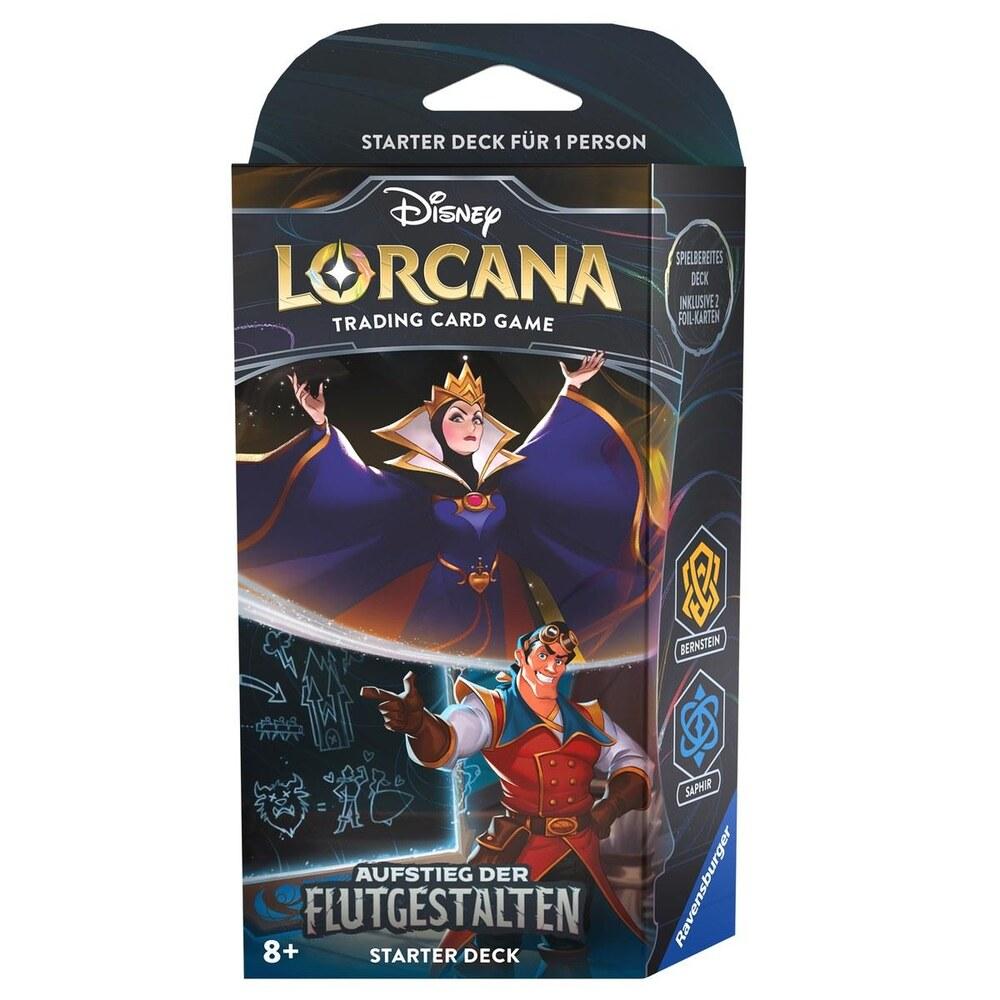 Disney Lorcana - Aufstieg der Flutgestalten: Starter Deck Die böse Königin / Gaston DE
