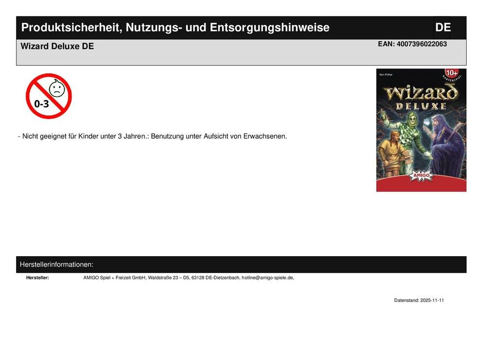 Wizard Deluxe DE