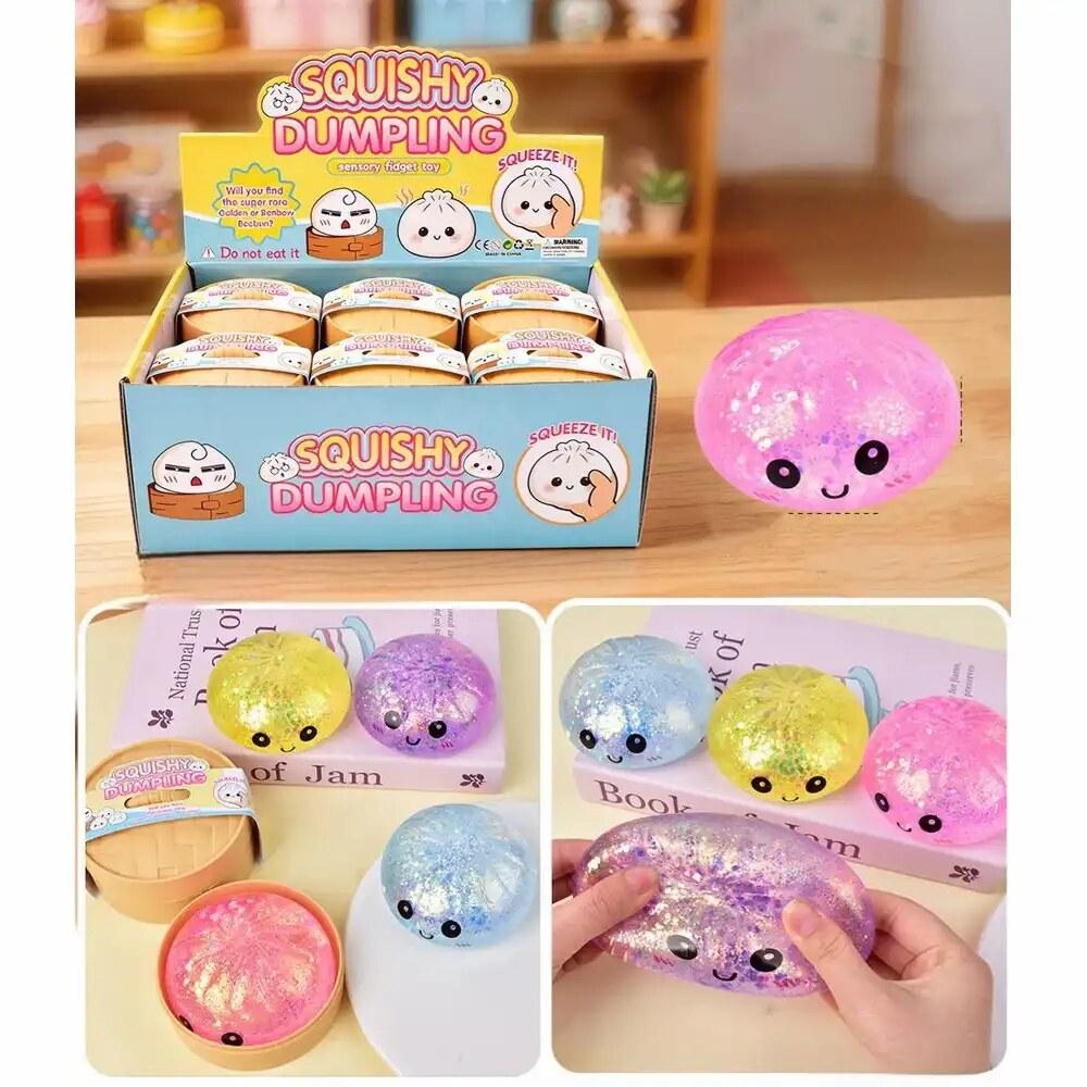 Squishy Dumpling - Sensory Fidget Toy 5,5cm (1)