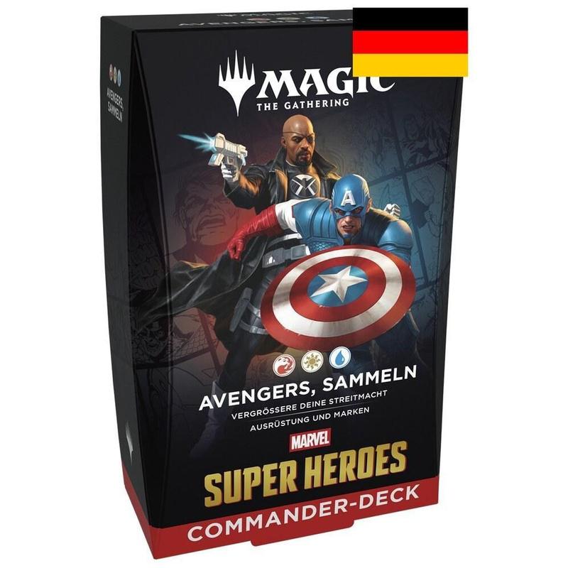 MTG - Marvel Super Heroes: Commander - Avengers, Sammeln Deck DE