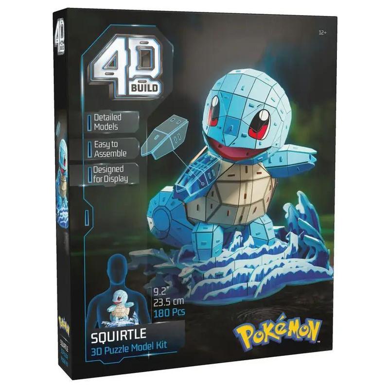 4D Build - Pokémon 3D Puzzle Model Kit - Squirtle