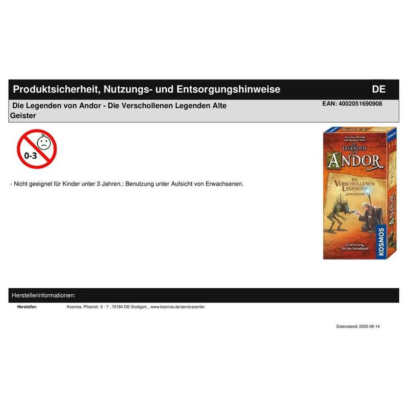 Die Legenden von Andor - Die Verschollenen Legenden Alte Geister