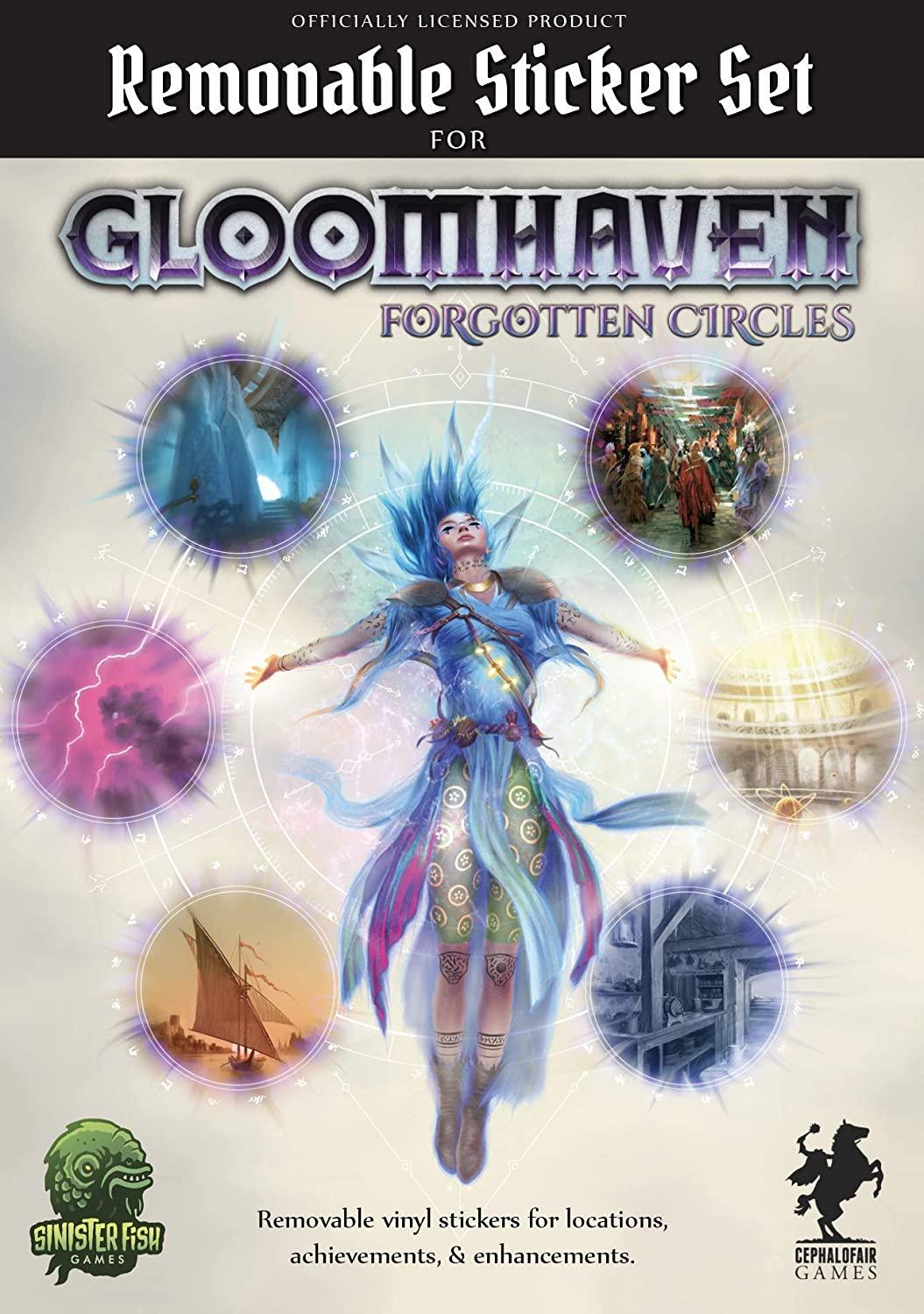 Gloomhaven - Removable Sticker Set: Forgotten Circles - EN