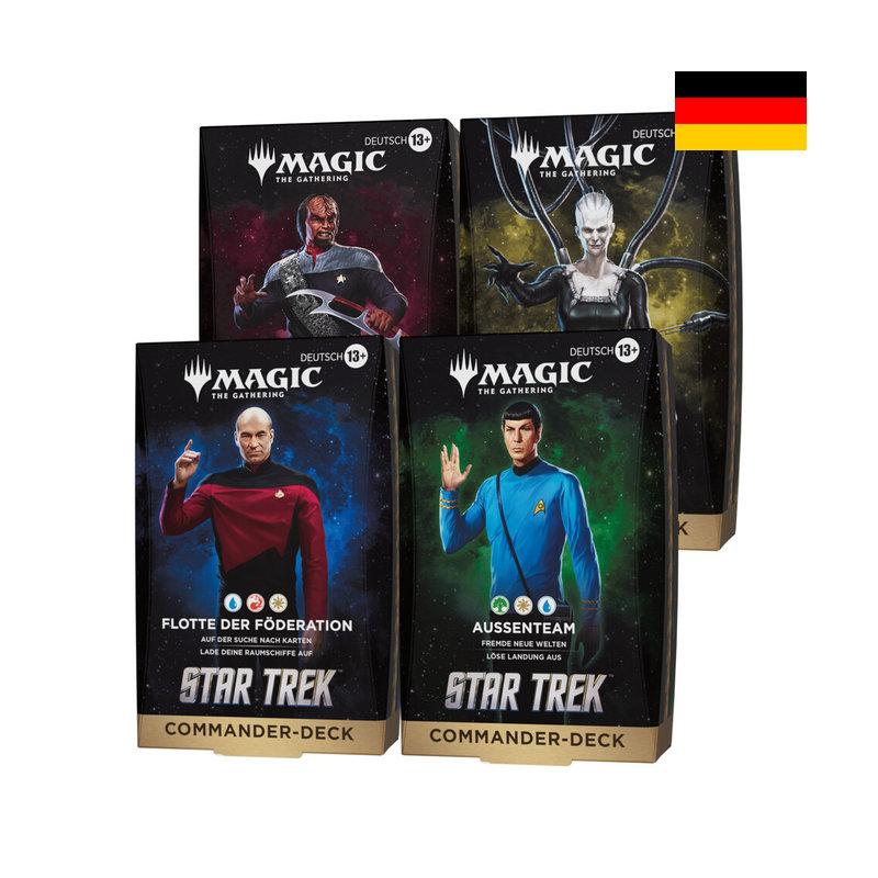MTG - Star Trek: Commander Deck Display (4) DE