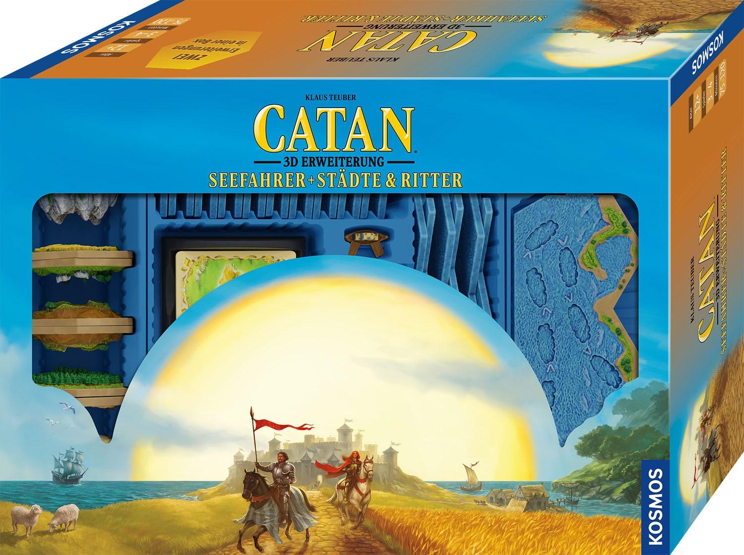 Catan - 3D: Seefahrer + Städte & Ritter [Erweiterung]