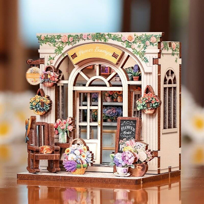 Flower Boutique - DIY Mini Book Nook