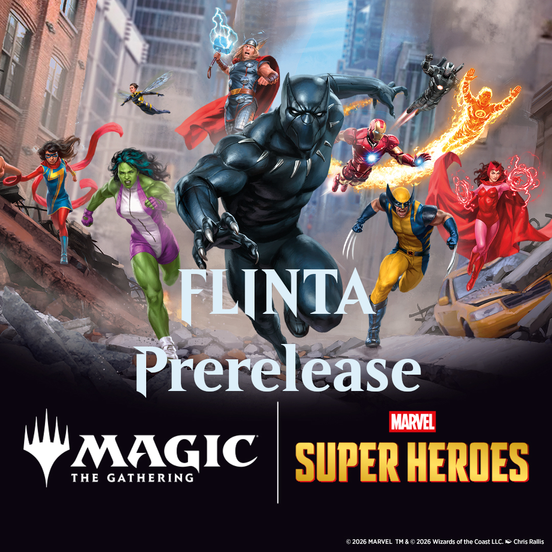 FLINTA Magic Prerelease Marvel Super Heroes 10:15 Uhr