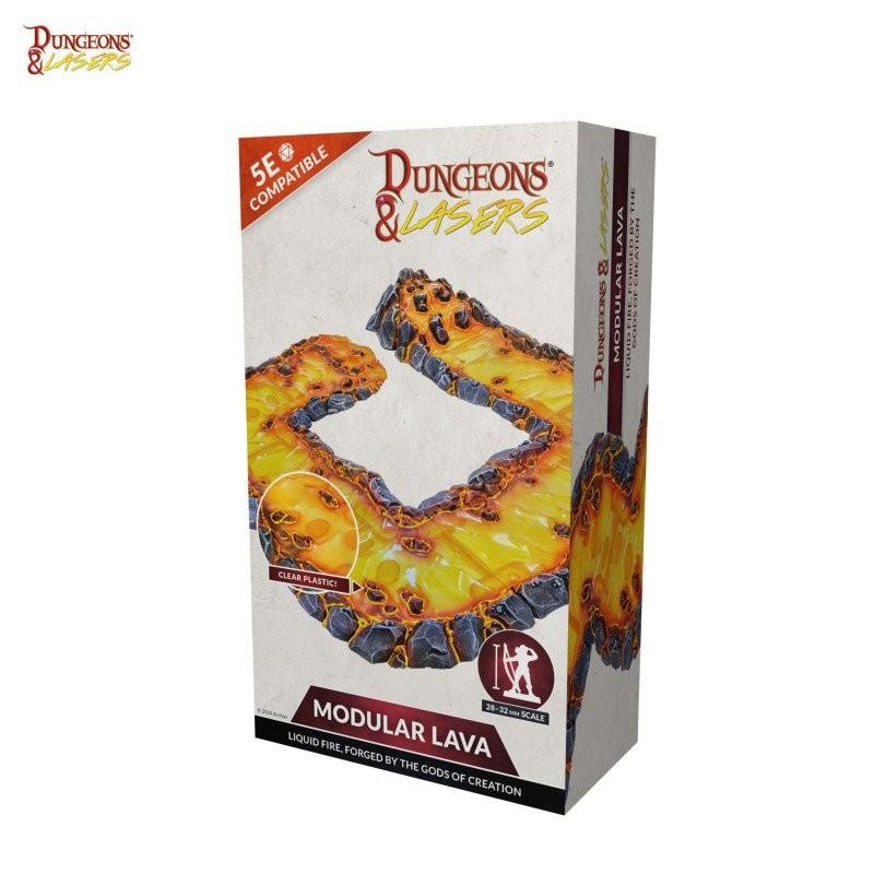 Dungeons & Lasers - Expansion Set: Modular Lava