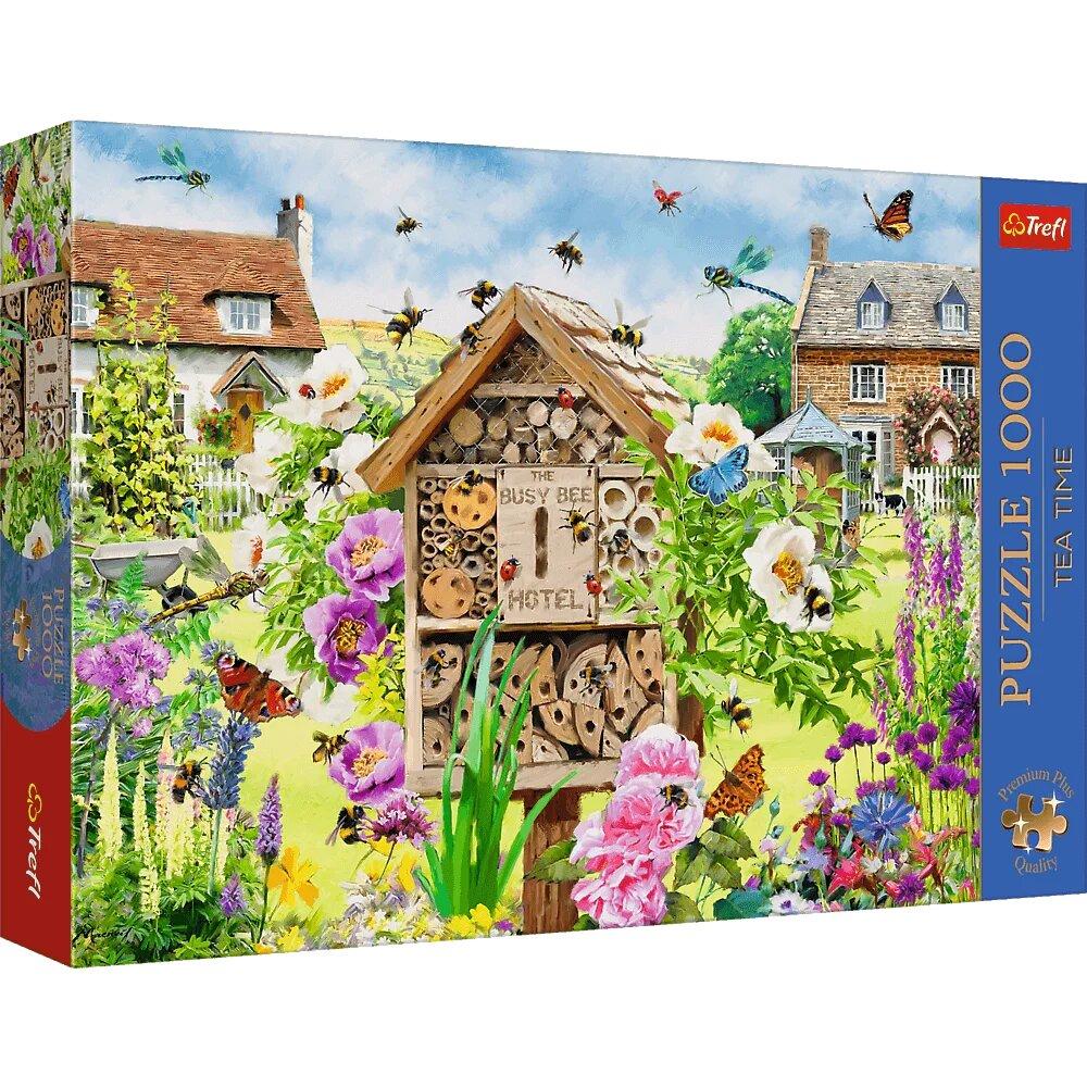 Puzzle 1000 - Tea Time - Ein Zuhause für Bienen  (Premium Plus)