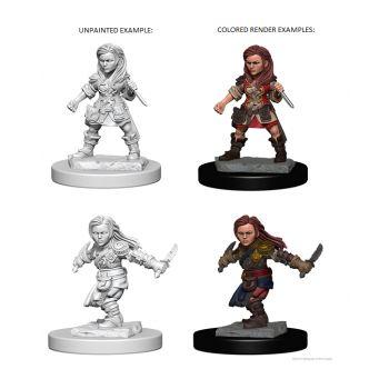 Dungeons & Dragons Nolzur's Marvelous Unpainted Miniatures: W1 Halfling Female Rogue