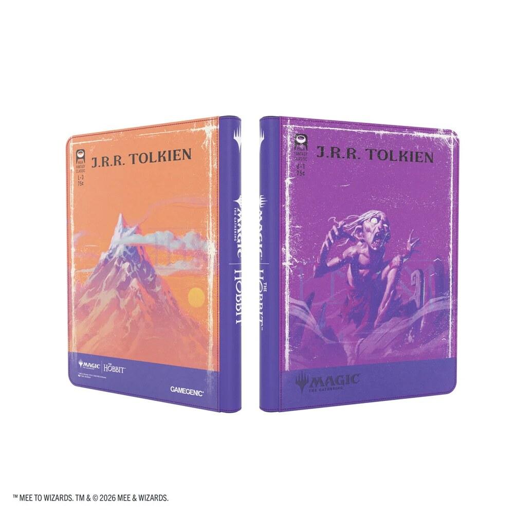 Gamegenic - MTG The Hobbit - Zip-Up Album 18-Pocket - Gollum, Riddle Master/The Lonely Mountain