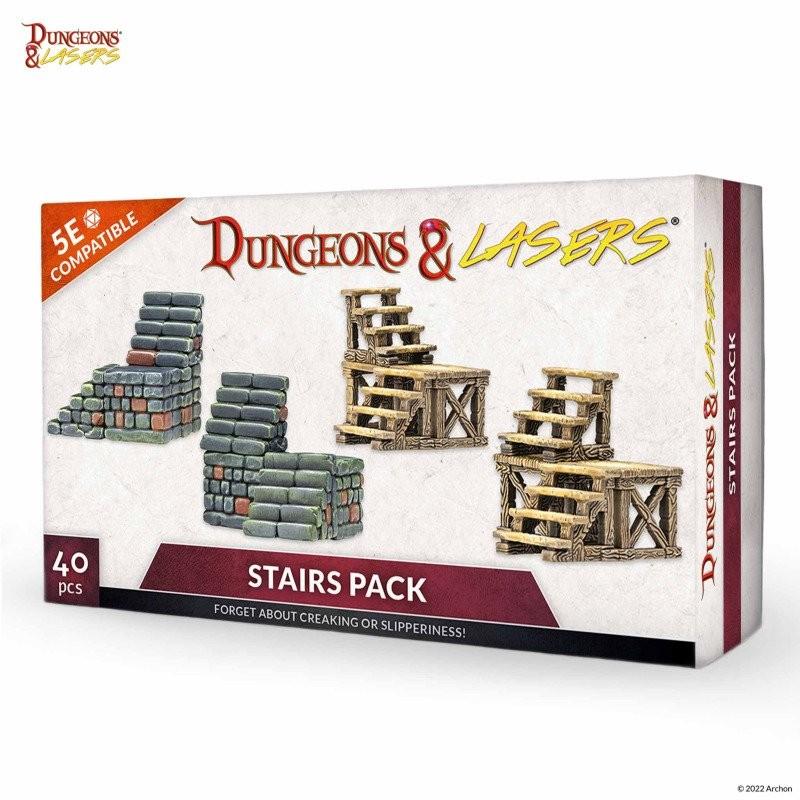 Dungeons & Lasers - Expansion Set: Stairs Pack