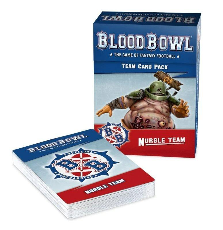 BLOOD BOWL: NURGLE TEAM CARD PACK
