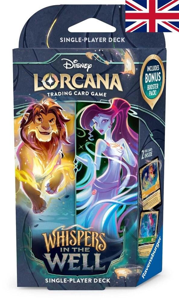 Disney Lorcana - Whispers in the Well: Starter Deck Simba/Meg EN