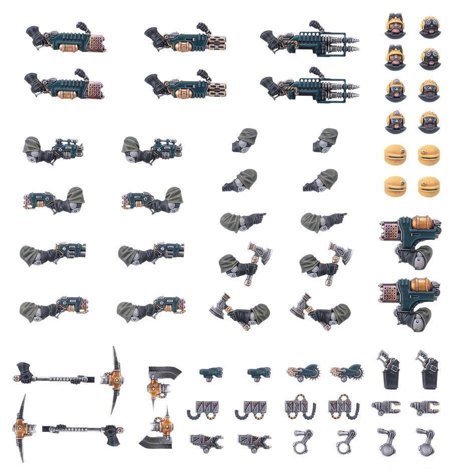 SQUAT PROSPECTORS WEAPONS & UPGRADES (301-53)