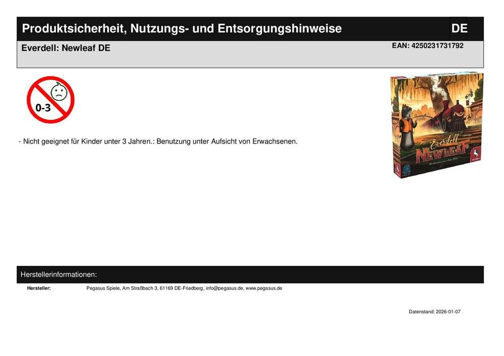 Everdell: Newleaf DE