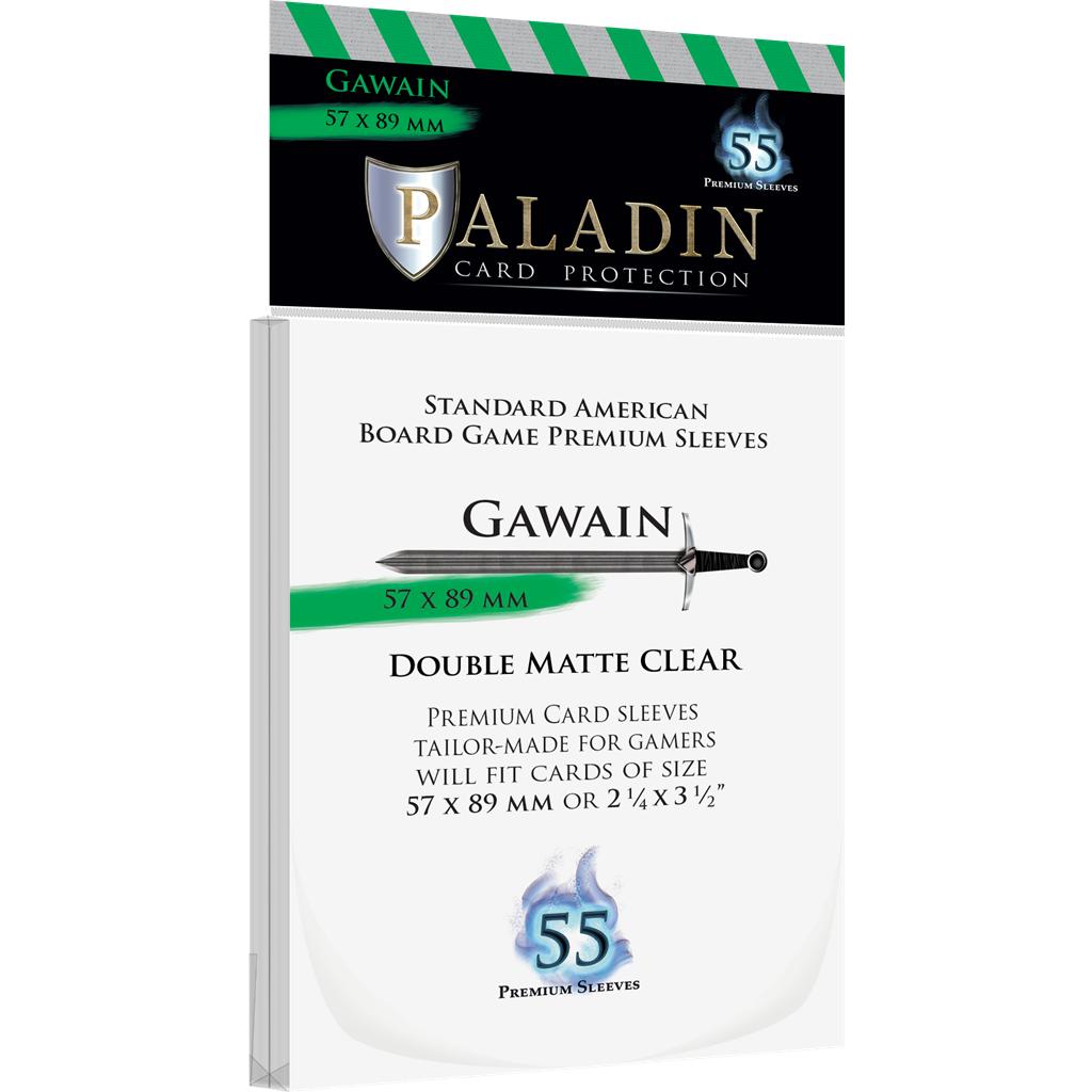 Paladin Sleeves - Gawain Premium Standard American 57x89mm (55 Sleeves)