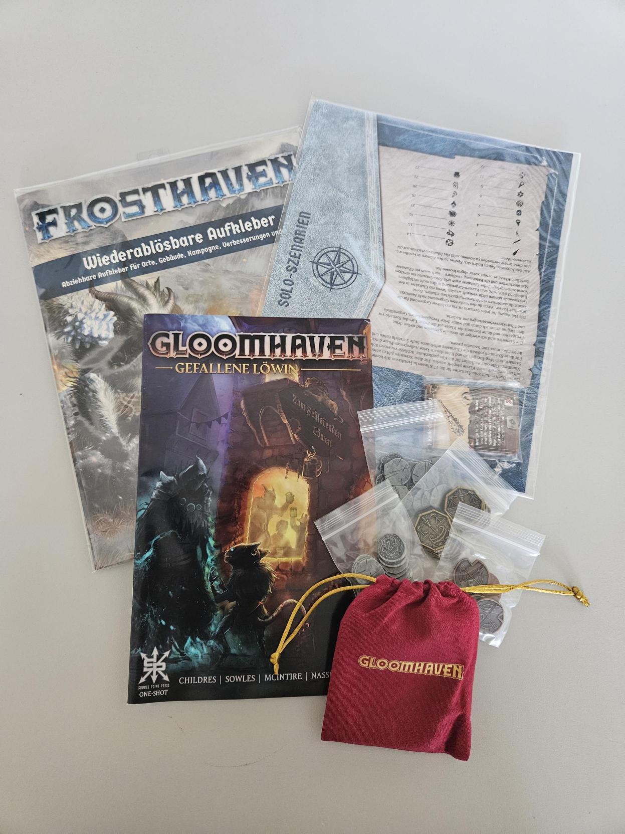 Frosthaven Preorder Goodies