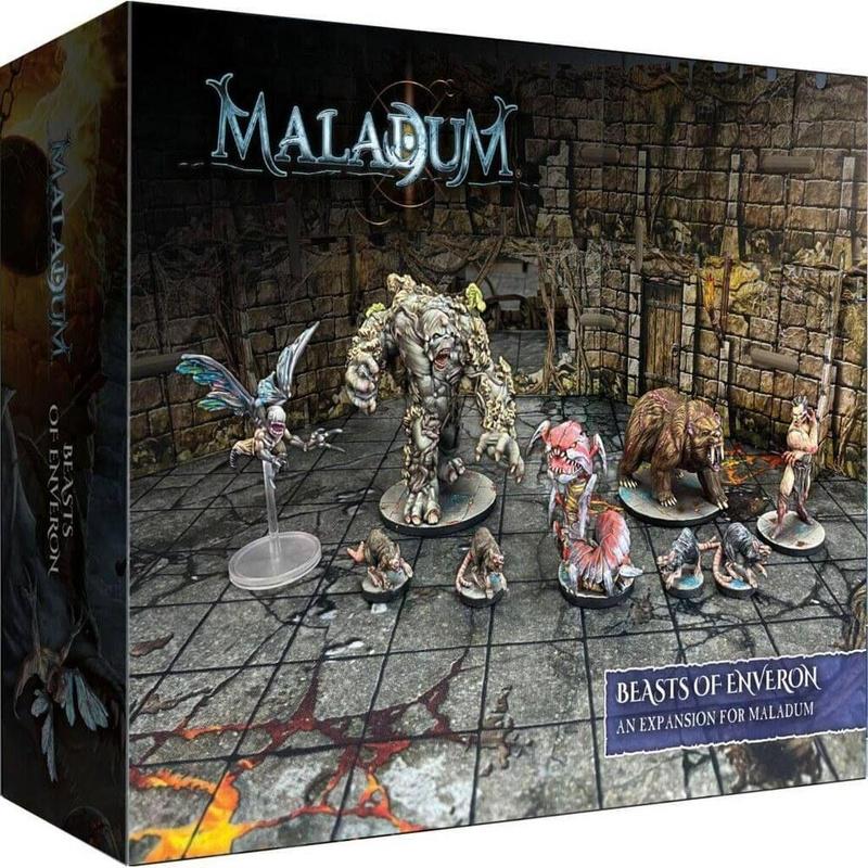Maladum Beasts of Enveron Expansion DE