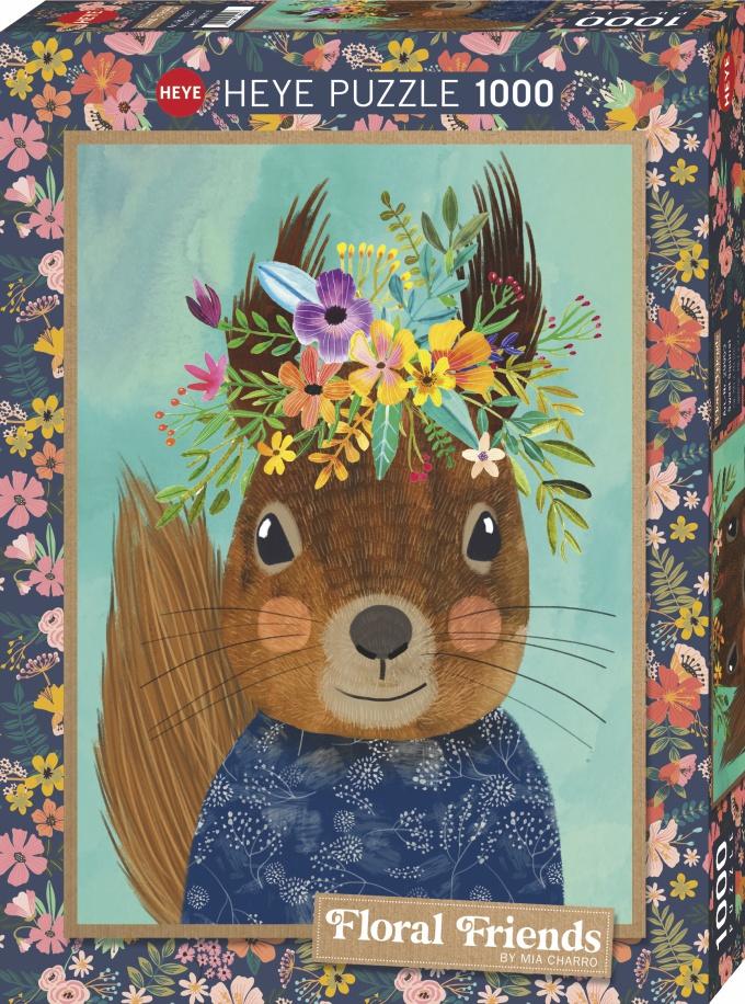 Sweet Squirrel - Floral Friends