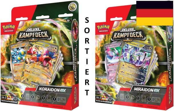 Pokémon Deluxe Battle Deck  August Set (2) 2024 DE