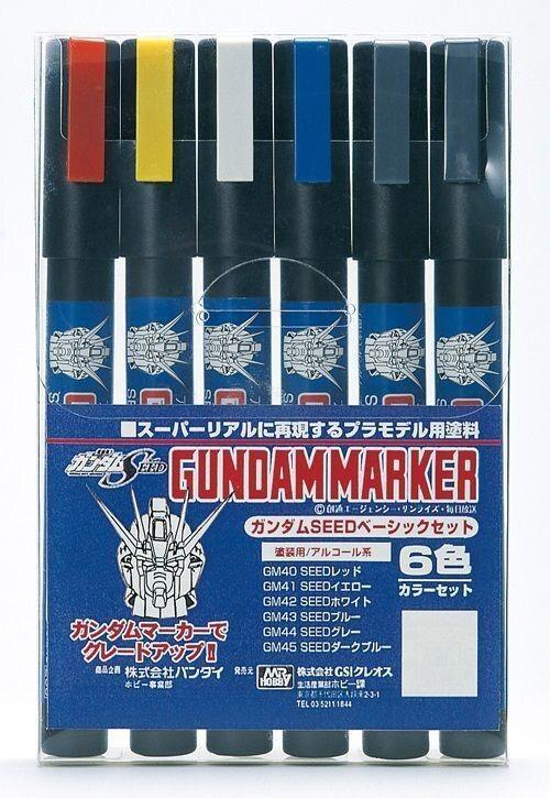 Gundam Marker Gms-109 Gundam Seed Set