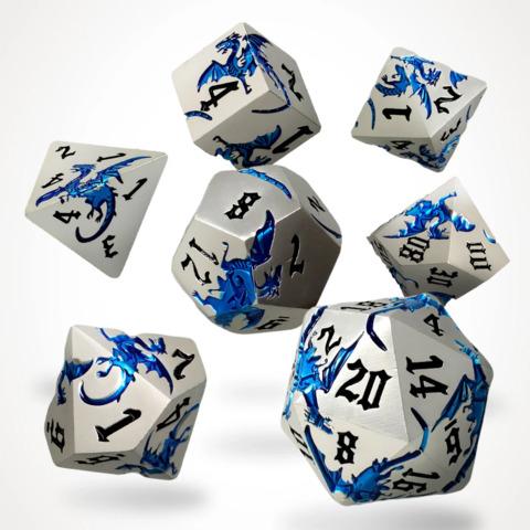 Tempestwyrm Metal RPG Dice Set
