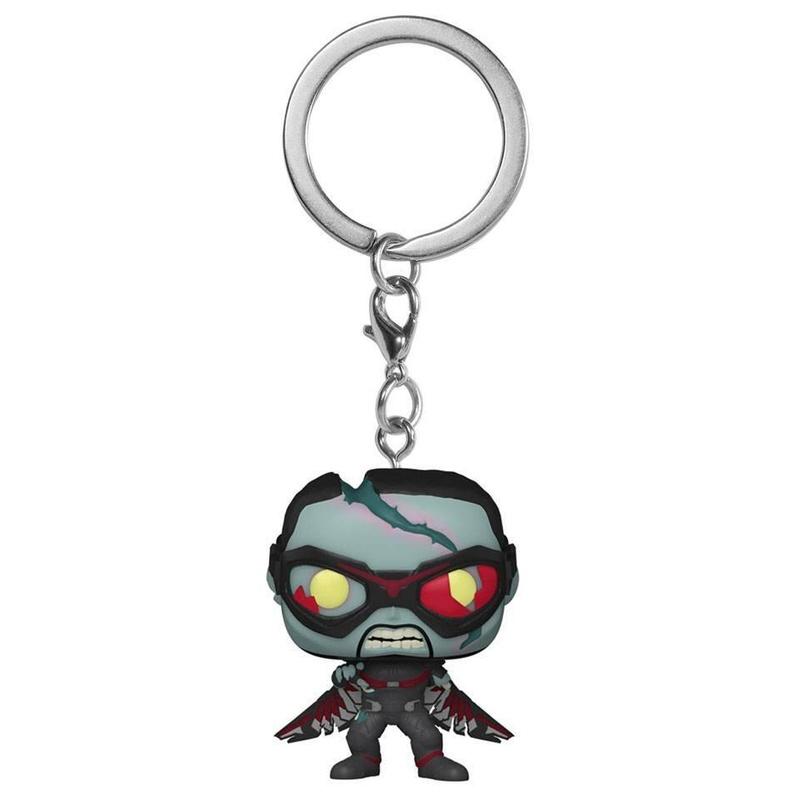 Funko POP Keychain: What If - Zombie Falcon