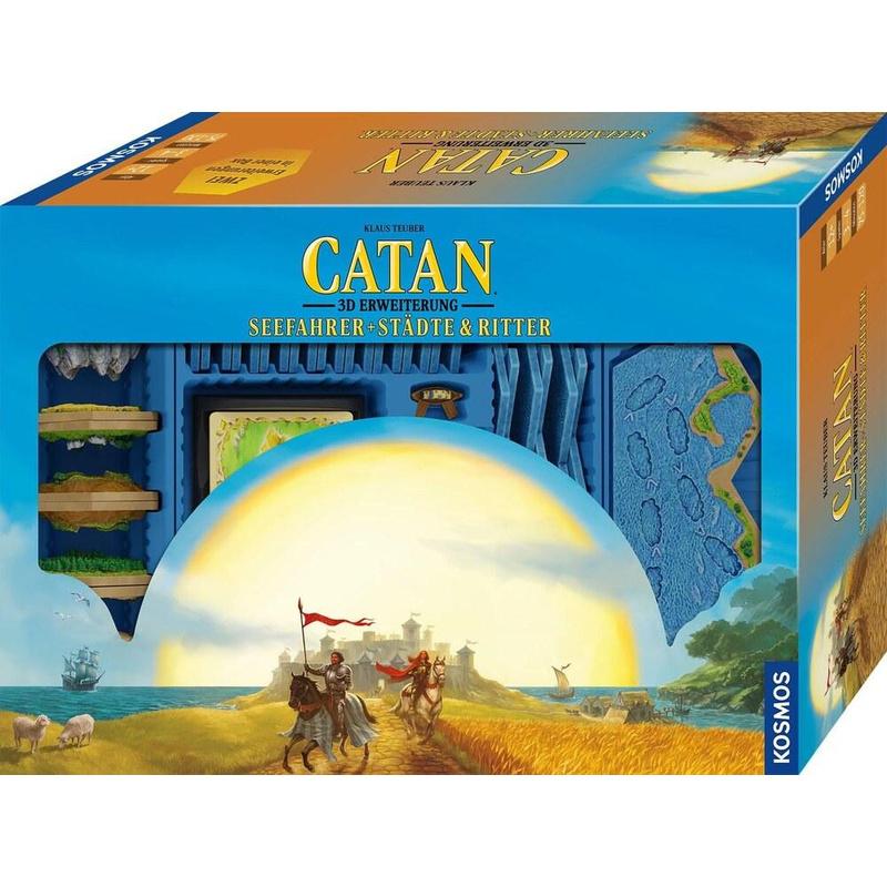 Catan - 3D: Seefahrer + Städte & Ritter [Erweiterung]
