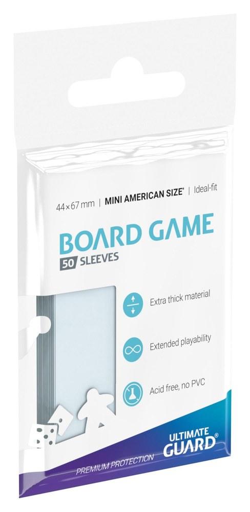 Premium Sleeves for Board Game Cards Mini American (50)