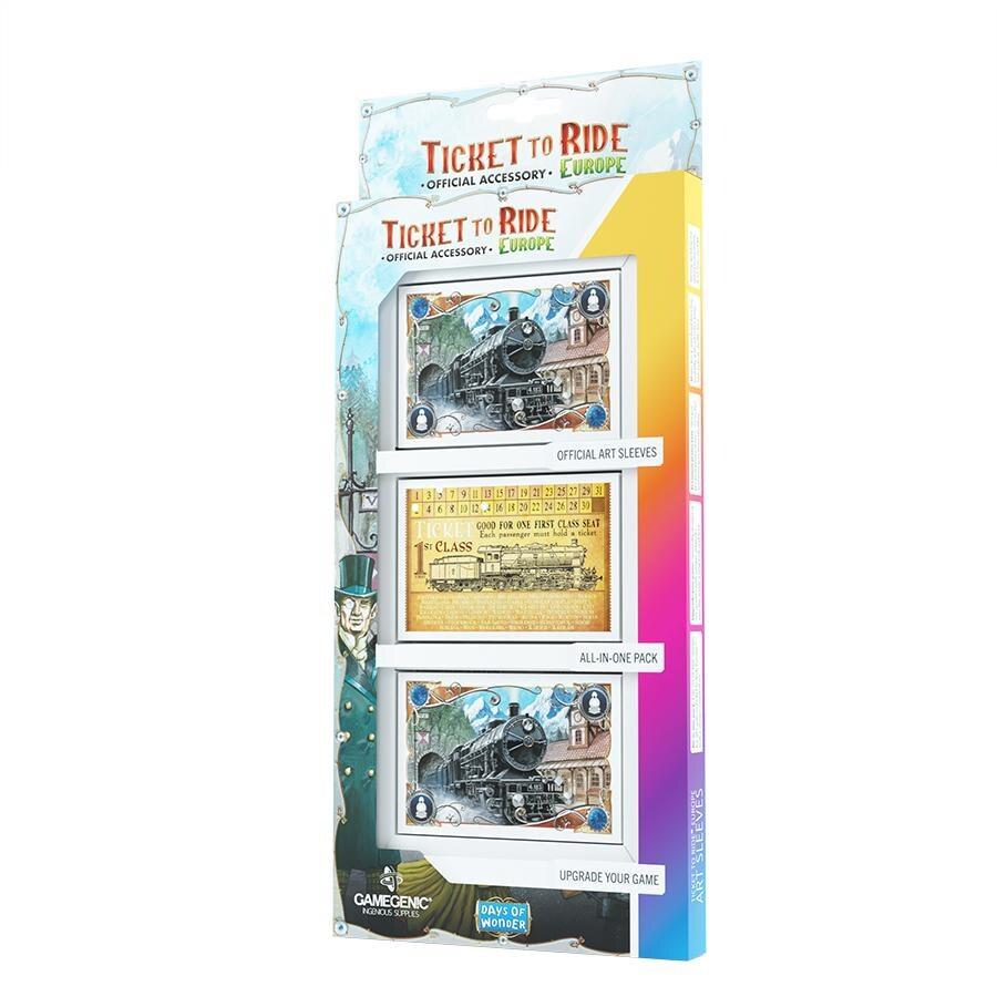 Zug um Zug - Europa Premium Art Sleeves
