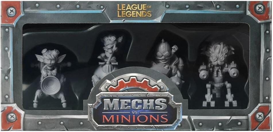 Mechs vs. Minions: Unpainted Miniatures Set