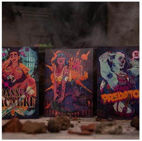 Eat The Reich pinup postcard pack