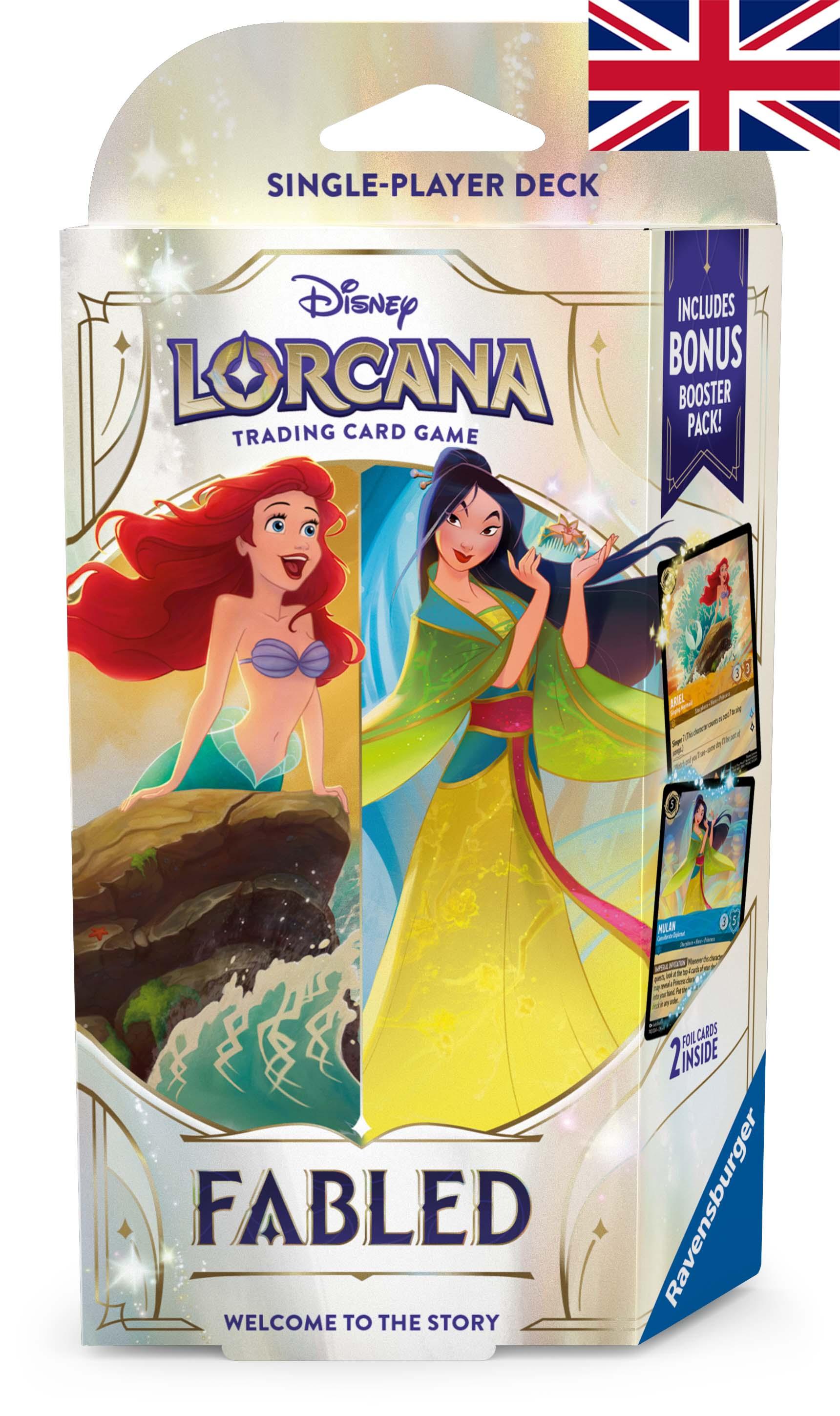 Disney Lorcana - Fabled: Starter Deck Ariel / Mulan EN