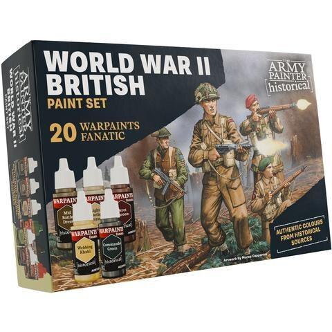 Warpaints Fanatic Historical: WWII British Paint Set