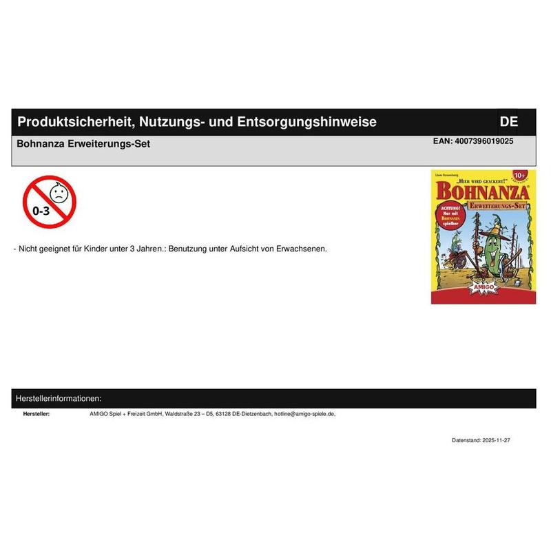 Bohnanza Erweiterungs-Set
