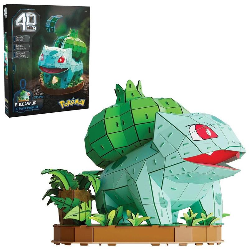 4D Build - Pokémon 3D Puzzle Model Kit - Bisasam