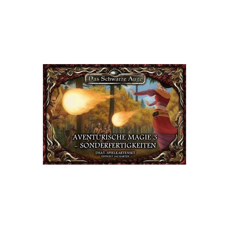 DSA5: Spielkartenset Aventurische Magie 3 Sonderfertigkeiten