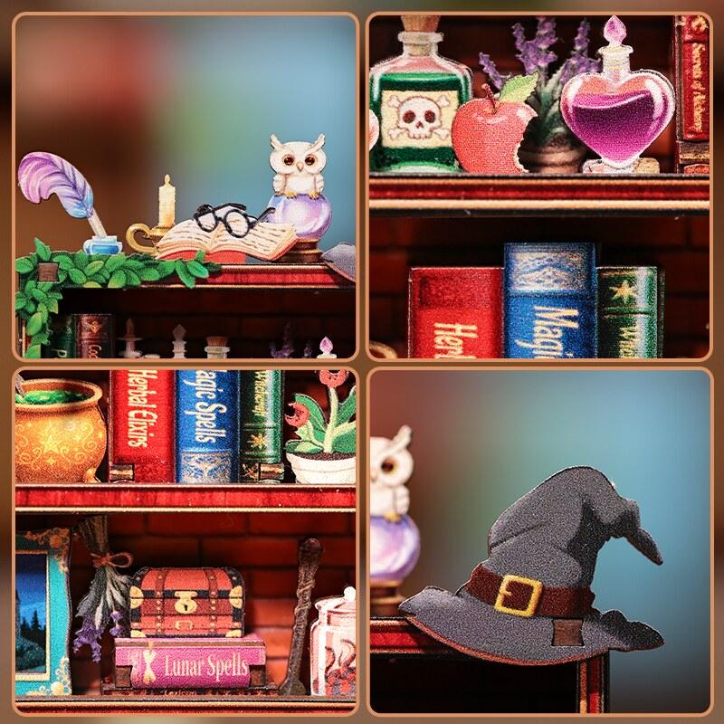 Magic Bookshelf - DIY Mini Book Nook