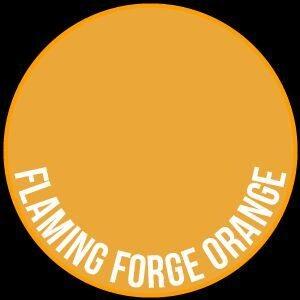 Two Thin Coats: Paint bright: Flaming Forge Orange