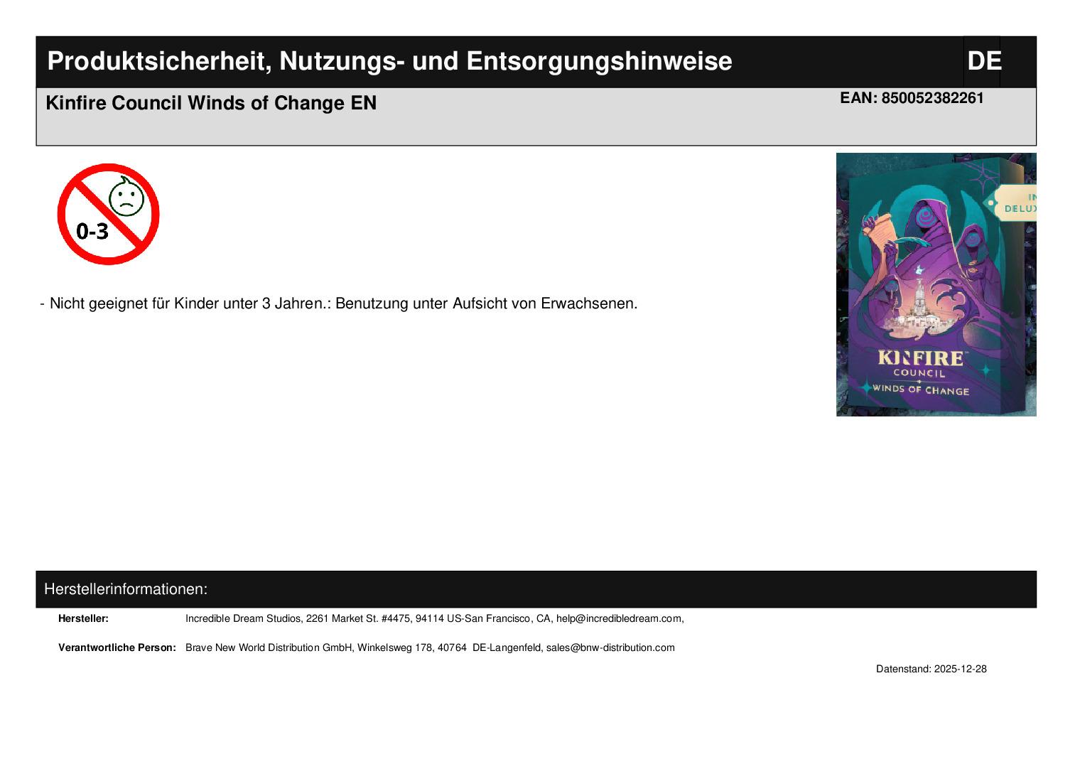 Kinfire Council Winds of Change EN
