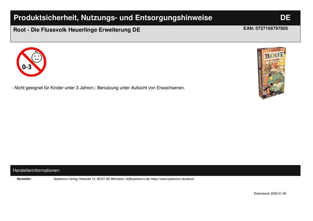 Root - Die Flussvolk Heuerlinge Erweiterung DE