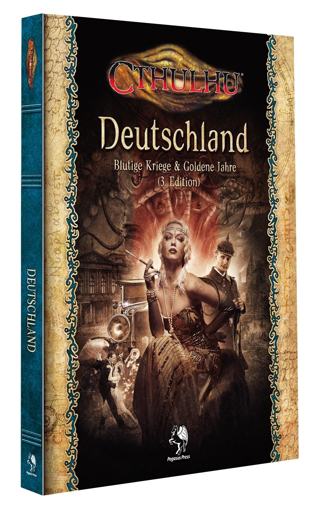 Cthulhu: Deutschland - Blutige Kriege & Goldene Jahre (Normalausgabe) (Hardcover) DE